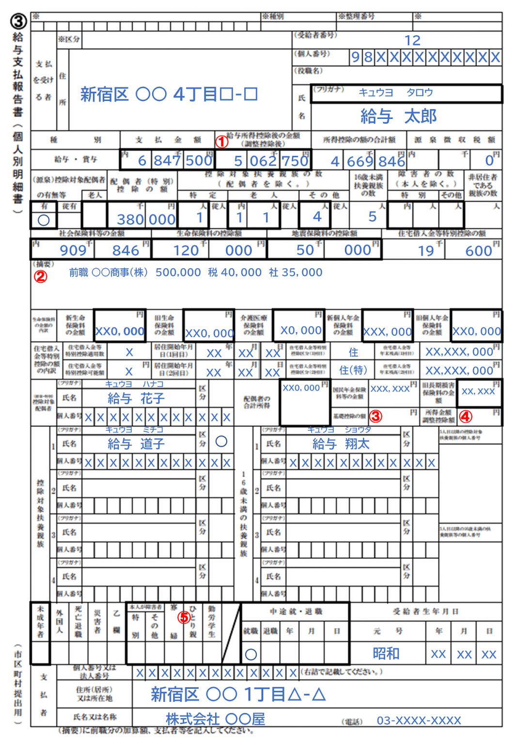 最後に報告された給与とは何を意味しますか?